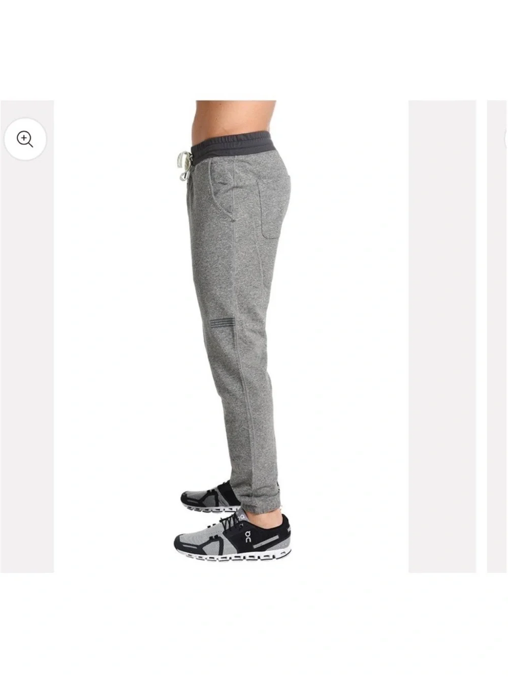 Vuori Balboa Pants Pocket Joggers Heather Gray SzM Fair Cond Price Firm!